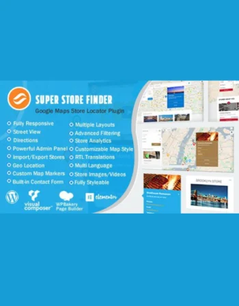 Super Store Finder for WordPress (Google Maps Store Locator)